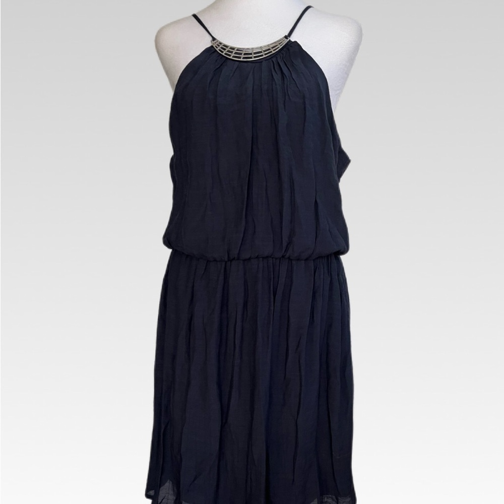 As U Wish Navy Sleeveless Mini Dress size XL